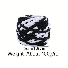 Ice Thread Wool for Knitting/Crocheting Doll Slippers Scarf