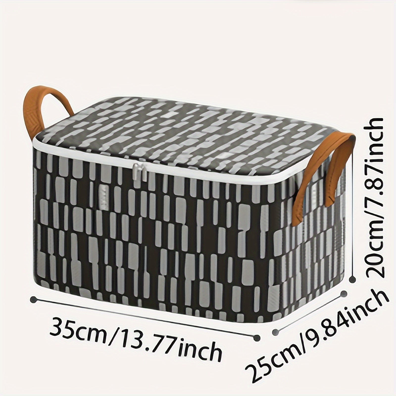Large Capacity Storage Bag With Handles Non Woven Fabric Clothes Bag