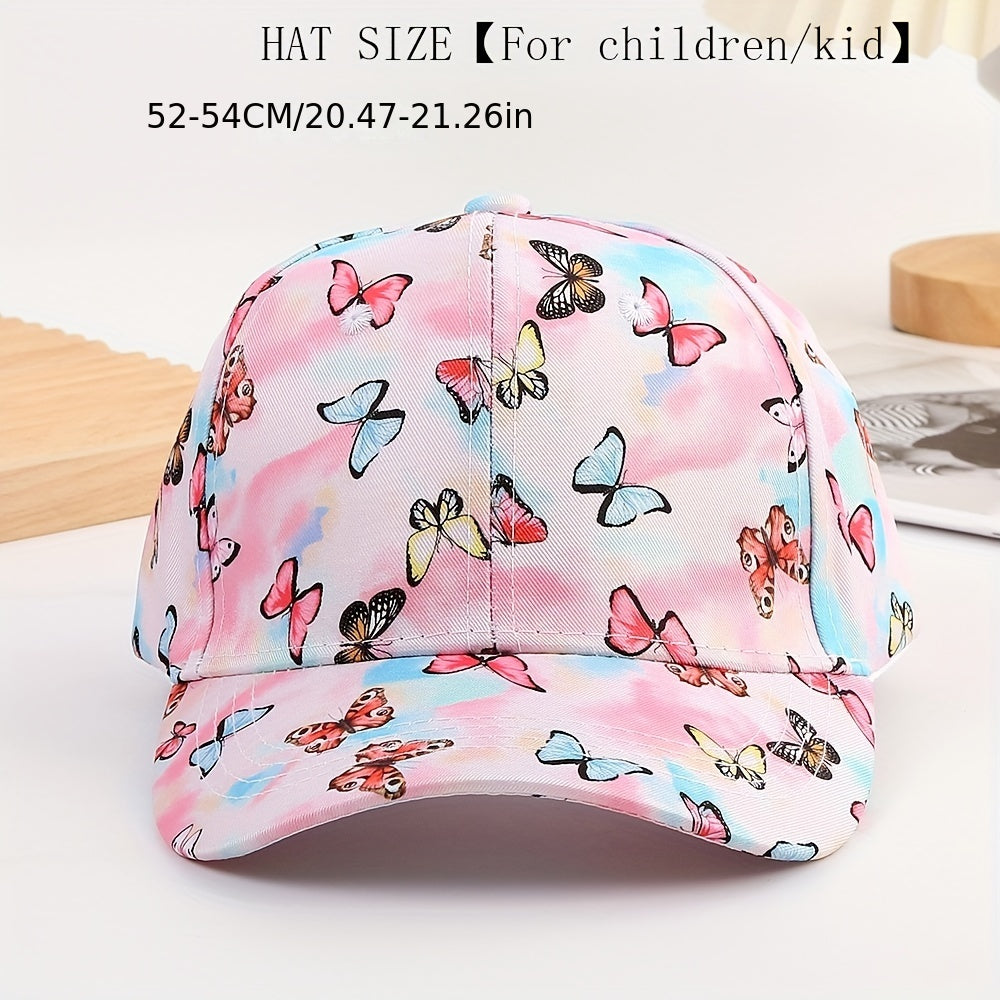 Kids Butterfly Bee Baseball Cap