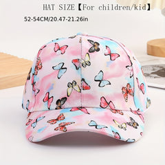 Kids Butterfly Bee Baseball Cap