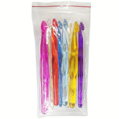 9pcs Crochet Hooks Knitting Tool Sweater Needle Plastic Crochet