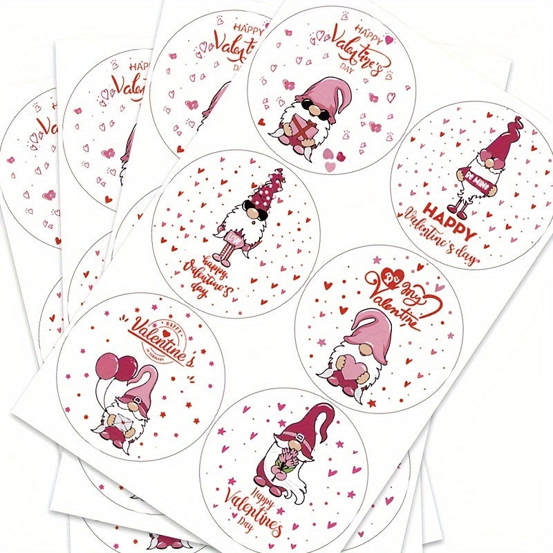 60pcs Theme Gift Hanging Party Stickers