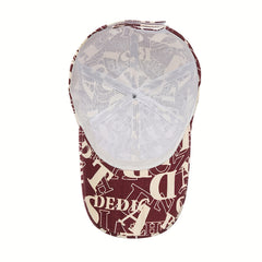 Hip Hop Letter Print Baseball Cap Couple Dad Hats Adjustable Breathable