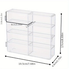 Toy Car Model Display Rack Transparent Storage Box Showcase