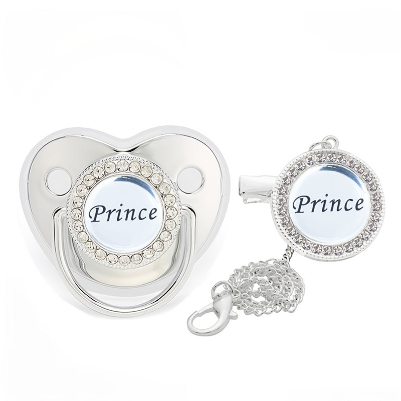 Baby Bright Princess Drill Pacifier Weaning Artifact