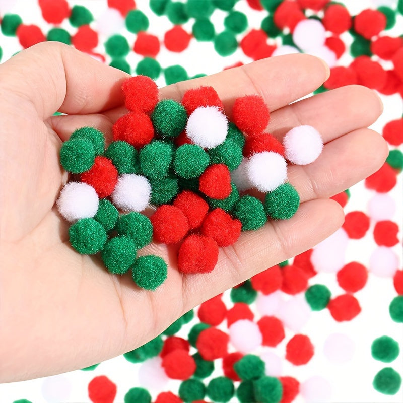 600pcs Christmas Red Green Balls for Party Supplies