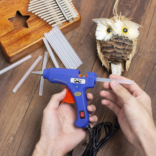 50pcs Hot Glue Gun Stick Transparent DIY Jewelry Glue Strip