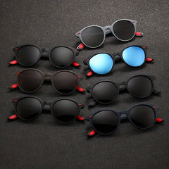 Round Sunglasses Casual Anti Glare Glasses UV400