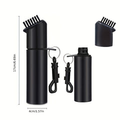 Portable Golf Brush with Removable Hook and Water Storage