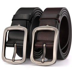 Men's Leather Belt Business Waist Belt Pant Clothing Accessories