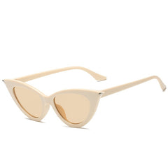 Vintage Cat Eye Sunglasses For Women Small Frame Stylish Sun Protection