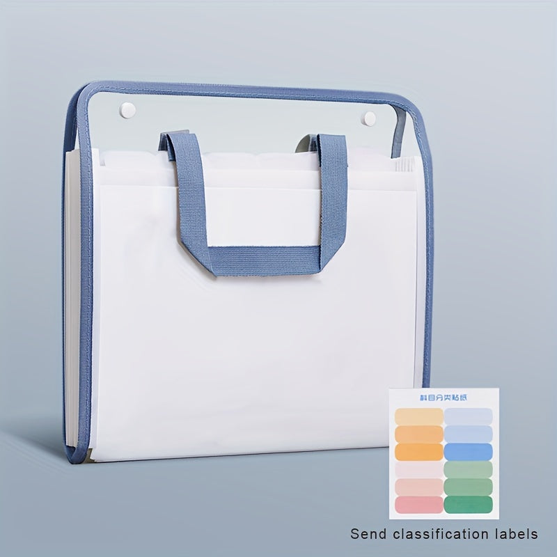 13 Layer Folder Paper Storage Bag Large Capacity Paper Organizing Tool