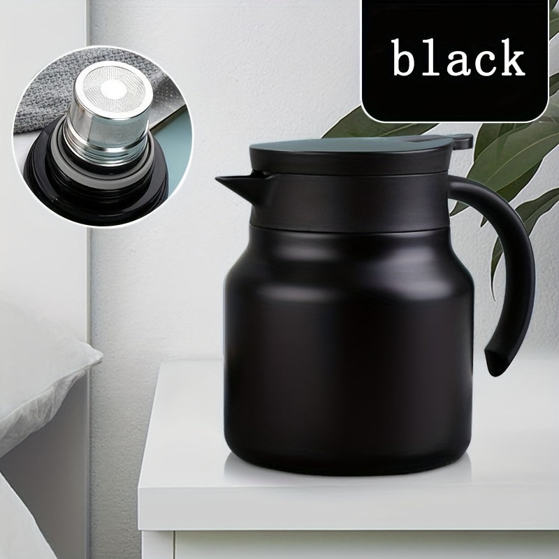 1000ml Stainless Steel Water Bottle Leakproof Insulated Teapot