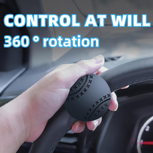 Truck Steering Wheel Spinner Knob ABS & Silicone Non Slip Easy Installation