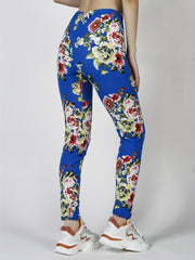 Floral Print High Waist Yoga Leggings