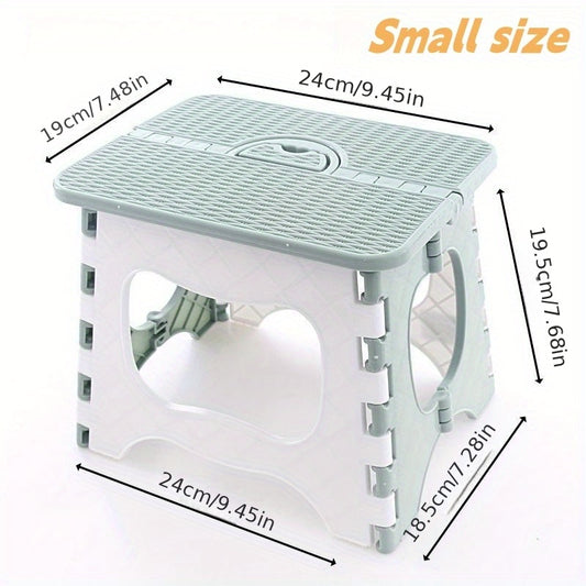 Portable Folding Stool with Handle Lightweight Foldable Chair for Outdoor