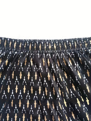  Women's Allover Print Wide Leg Trousers