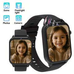 Kids Game Watch with 18 Games Calculator Calendar Camera Video Player