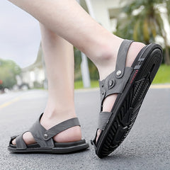 Men's Dual Purpose Sandals Casual Hollow Out Non Slip Shoes