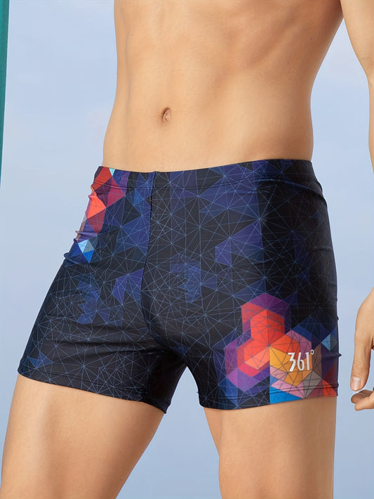 Men's Boxer Sports Swim Trunks Beach Shorts Summer Board Shorts