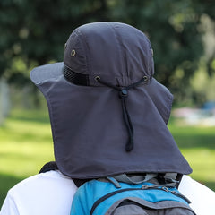 Waterproof Sun Hat with Neck Flap for Outdoor Activities