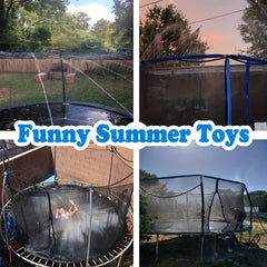 Trampoline Sprinkler Water Trampoline 33ft Lawn Garden Sprinkler