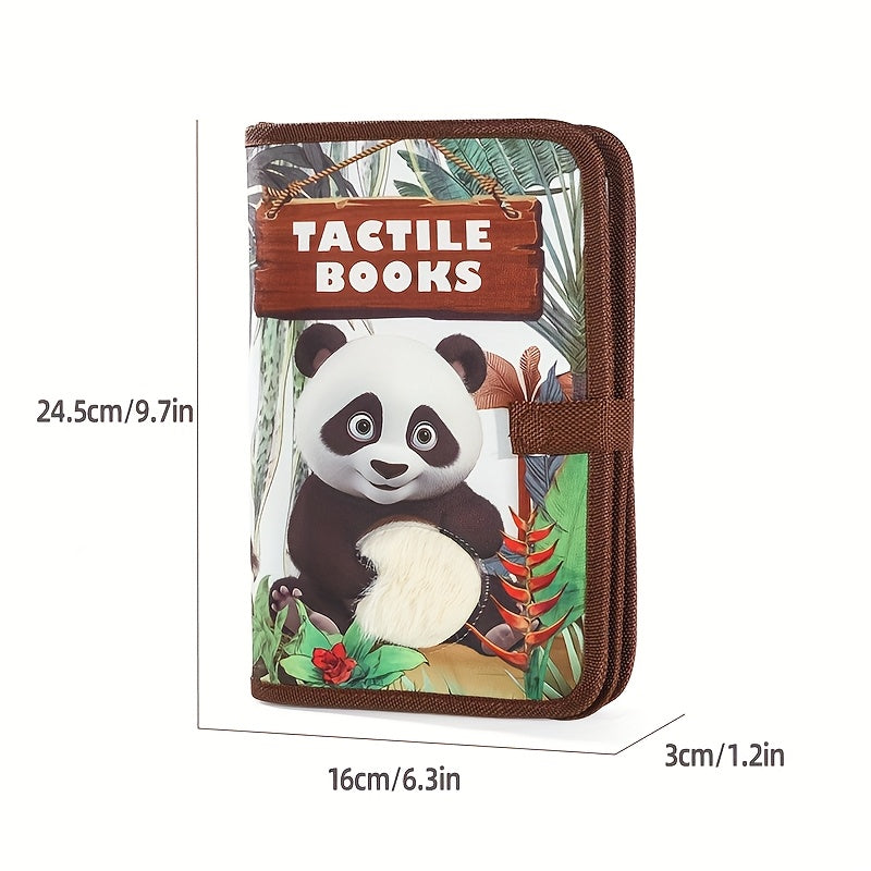 Infant Animal Touch Book - Sensory Development Toy