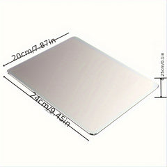 Pure Aluminum Metal Mouse Pad Waterproof Non-slip Office Pad