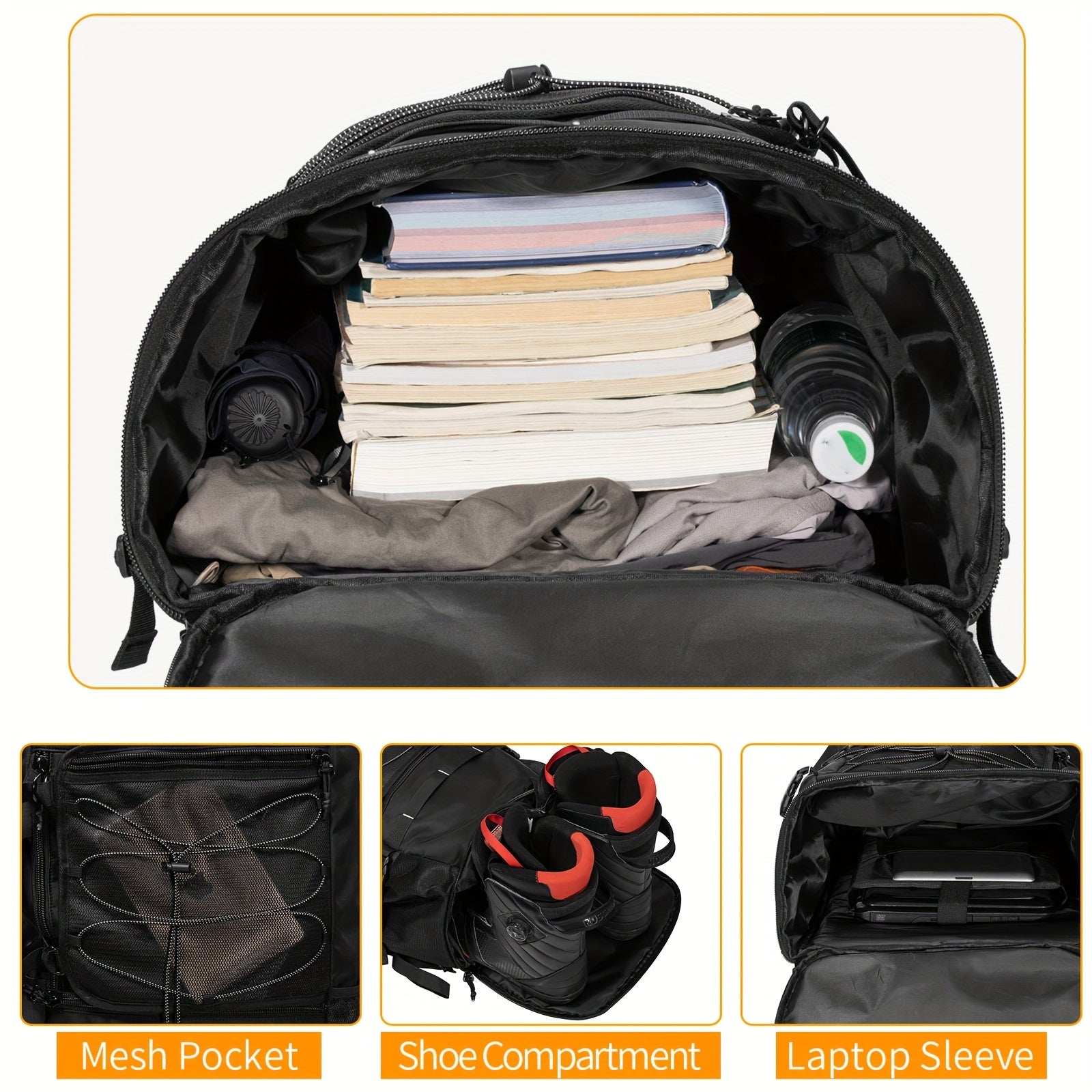 Large Capacity Snowboarding Travel Shoulder Bag for Mountaineering