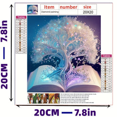 Tree of Life Diamond Painting Kit - Full Drill Crystal Rhinestone Embroidery