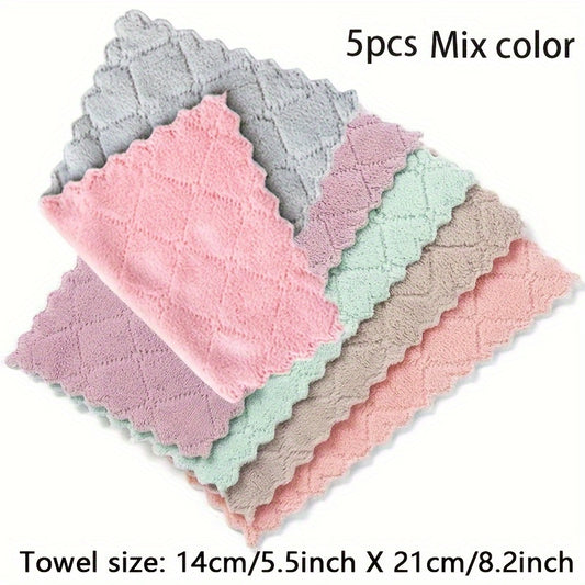 10pcs Quick Dry Microfiber Towels For Camping And Travel