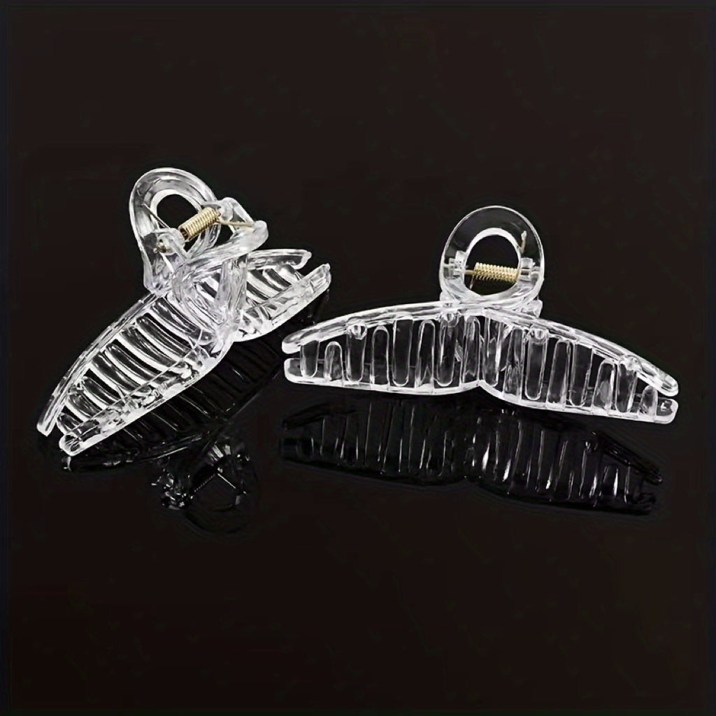 Clear Frame DIY Hair Claw Minimalist Banana Clip Headwear