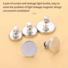 10 Pairs Curtain Holdbacks Magnets for Home Bedroom & Office Living Room Decor