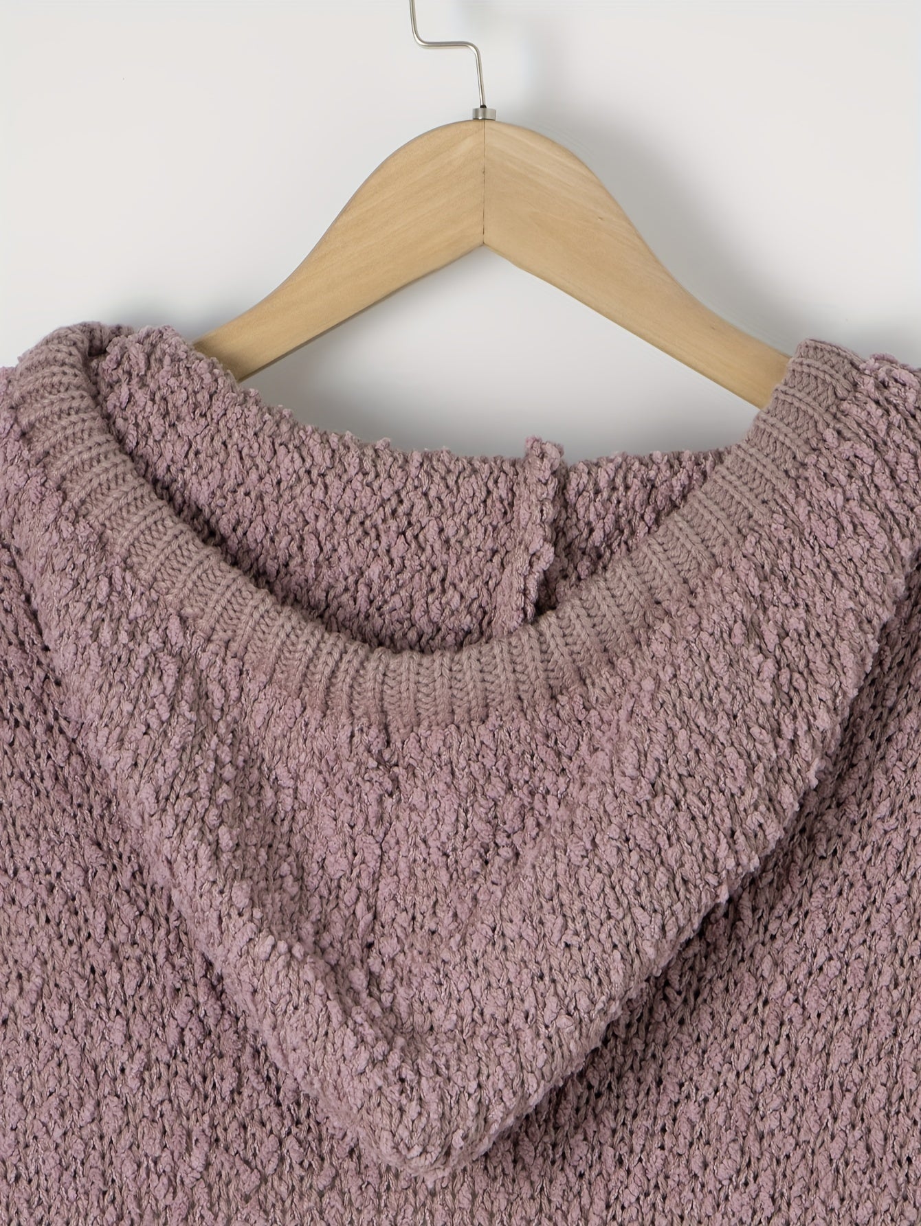  Colorblock Hooded Sweater Long Sleeve