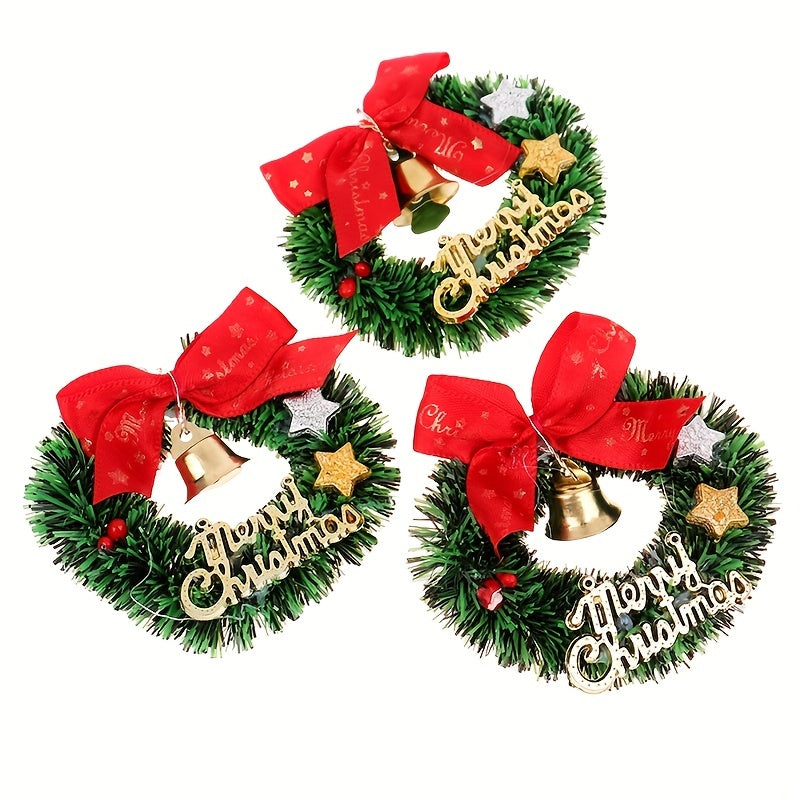 Dollhouse Christmas Garland Wreath Model for Doll House Decor
