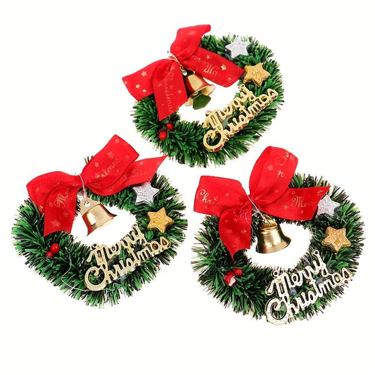 Dollhouse Christmas Garland Wreath Model for Doll House Decor