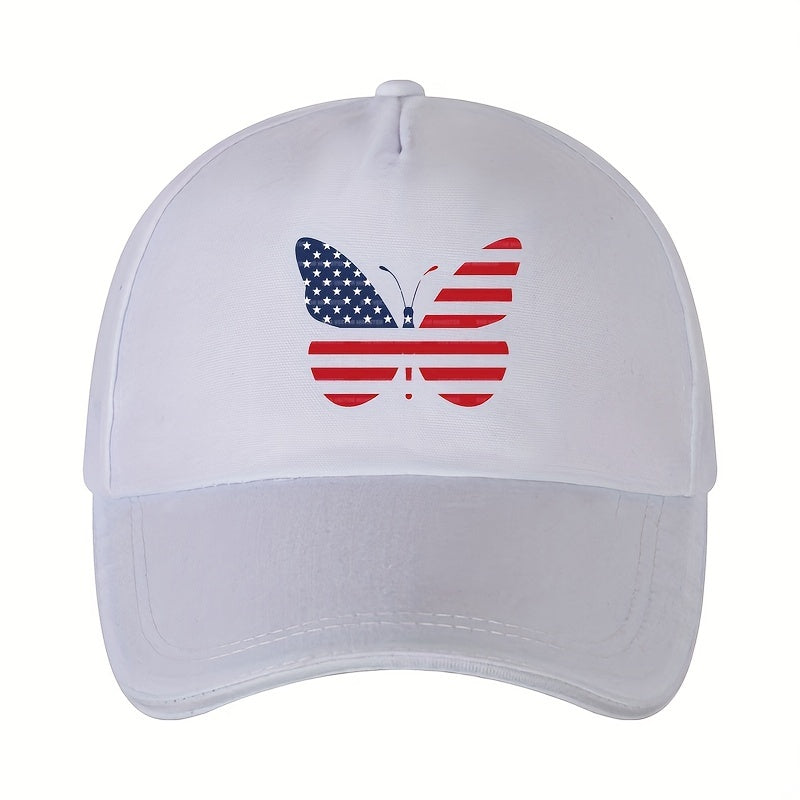 National Flag Butterfly Iron On Patches For Clothing Pillow Bag Printing Sticker