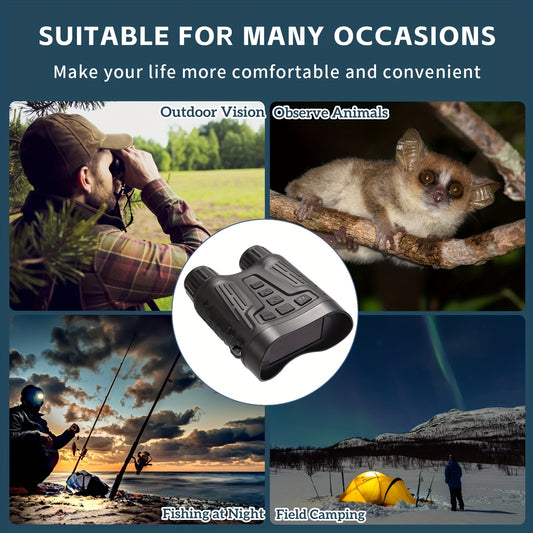 Night Vision Binoculars with 2600mAh Lithium Battery