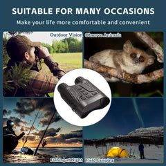 Night Vision Binoculars with 2600mAh Lithium Battery