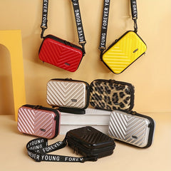 Waterproof Geometric Crossbody Bag with Strap Women's Shoulder Handbag