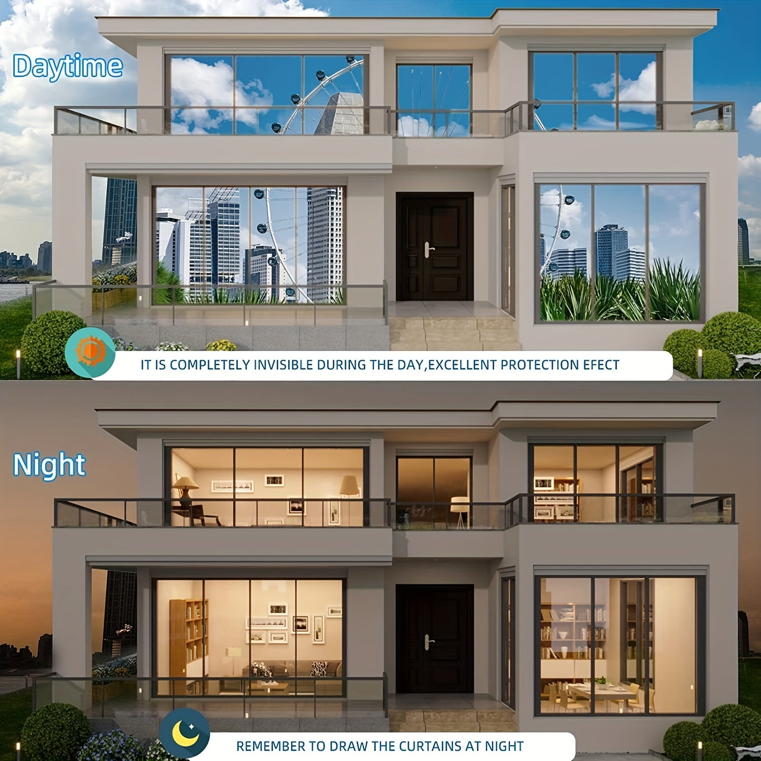 Commercial Building Window Film