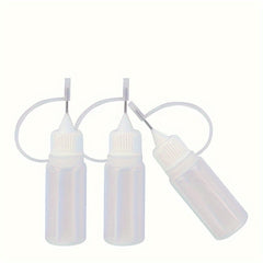 6pcs 20ml Soft Plastic Glue Applicator Bottles with Needle Tip