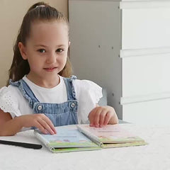 Kids Early Education Bundle: 4 Books, 1 Pen, 6 Refills & 1 Pen Grip