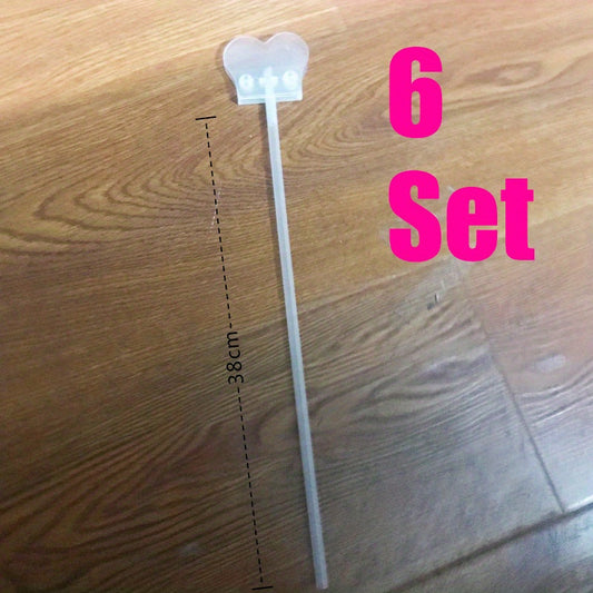 Aluminum Film Balloon Handle Set for DIY 30-48cm Cartoon Balloon