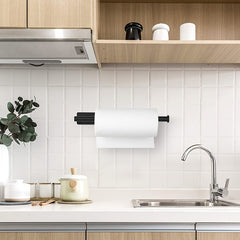 Under Cabinet Paper Towel Rack Kitchen Adhesive Holder