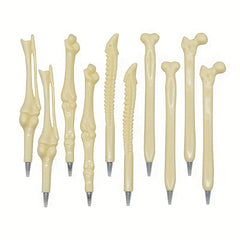 10pcs Bone Shape Ballpoint Pens for Halloween Party