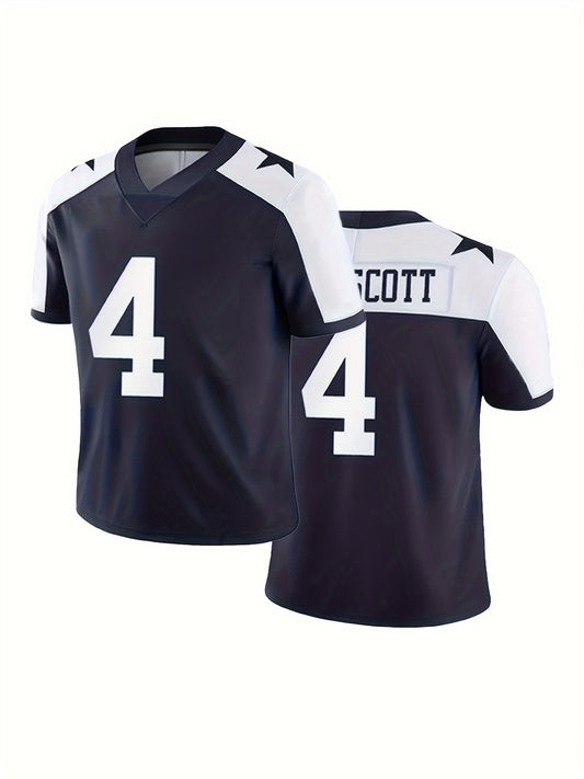 Boys Rugby Jersey Athletic Short Sleeve Football Shirt