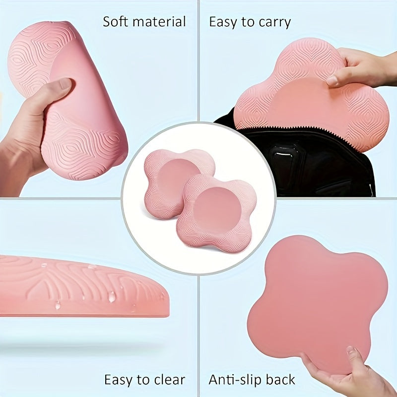 Thick TPE Yoga Knee Pads - Support Exercise Str