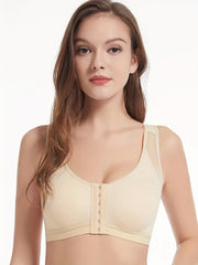 Breathable Cross Mesh Vest Sports Bra