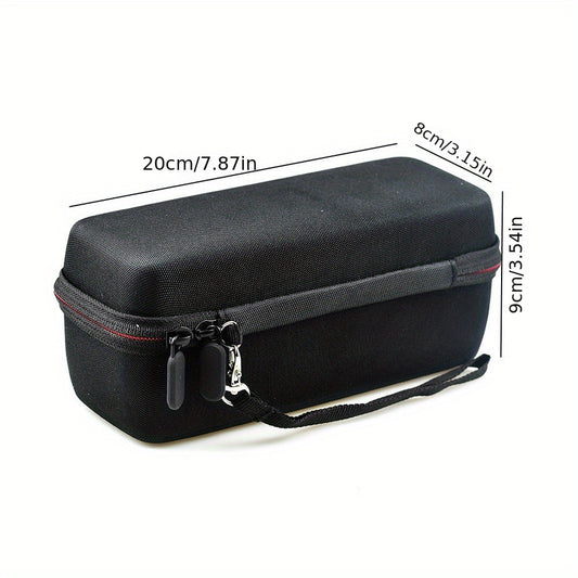 Portable Speaker Storage Bag Zipper Travel Organizer Hard Case